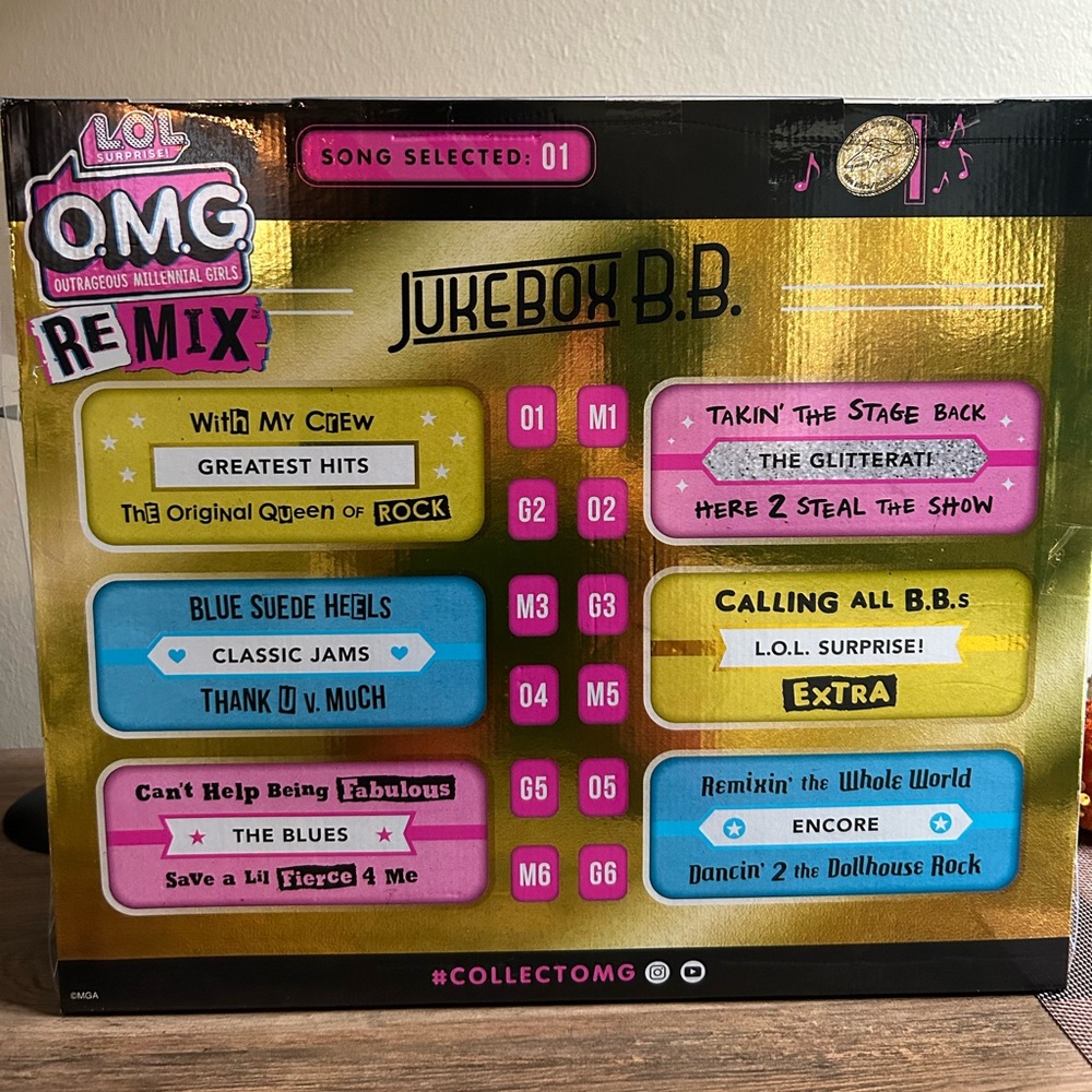LOL Surprise OMG Remix Jukebox B.B. 2020 Collectors Edition NIB🏆 - Picture 2 of 2